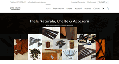 Desktop Screenshot of piele-naturala.com